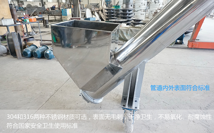  不銹鋼螺旋輸送機能用在食品行業(yè)么？